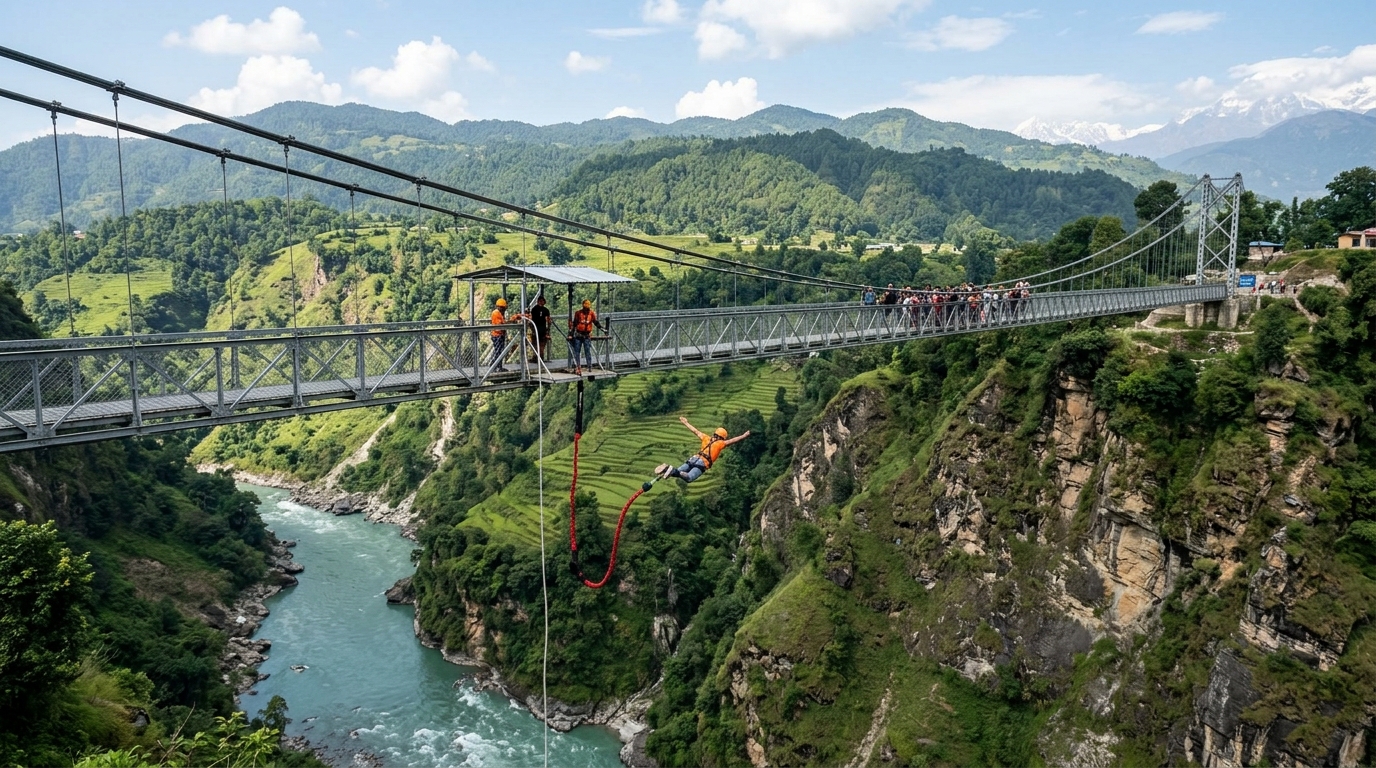 Kushma Bungee Jumping – 1 Day