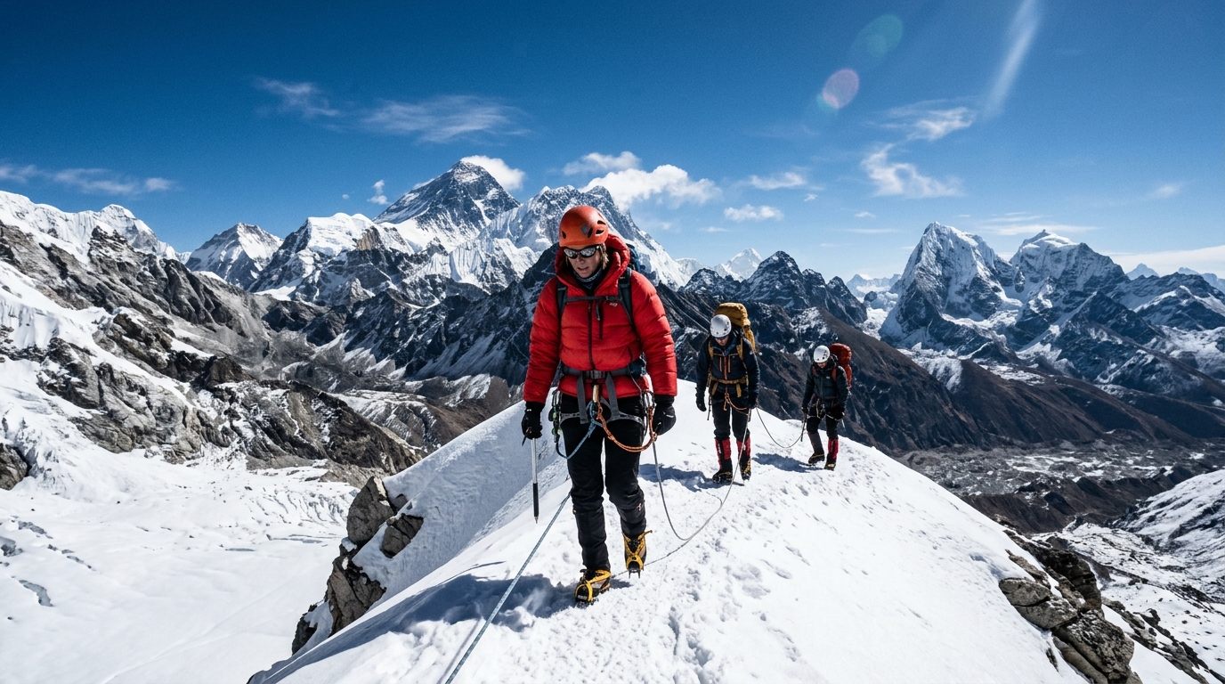 Lobuche Peak Climbing – 15 Days