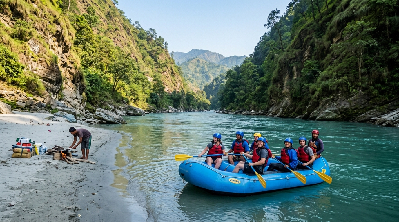 Trishuli River Rafting – 1 Day
